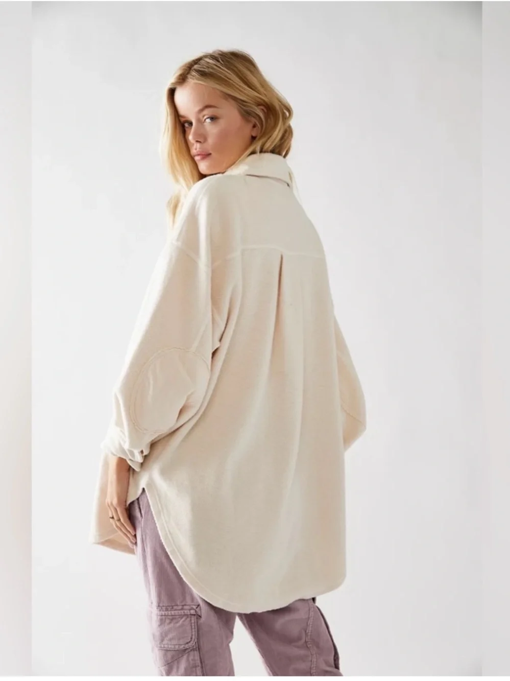 NWT Free People Ruby Jacket Champagne Dreams Oversized Shacket XS